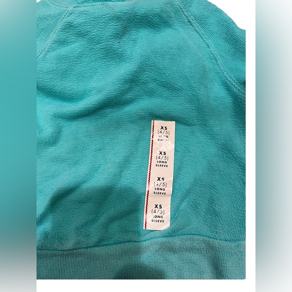KB Cat & Jack Soft Teal Hoodie in Size XS(4/5), M(8) - Picture 4 of 15